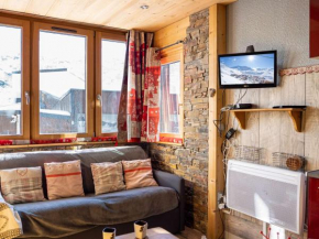 Charmant Apt 4 pers, cœur Val Thorens, 28m², Ski-in/ski-out, Confort & Commodités - FR-1-637-38
